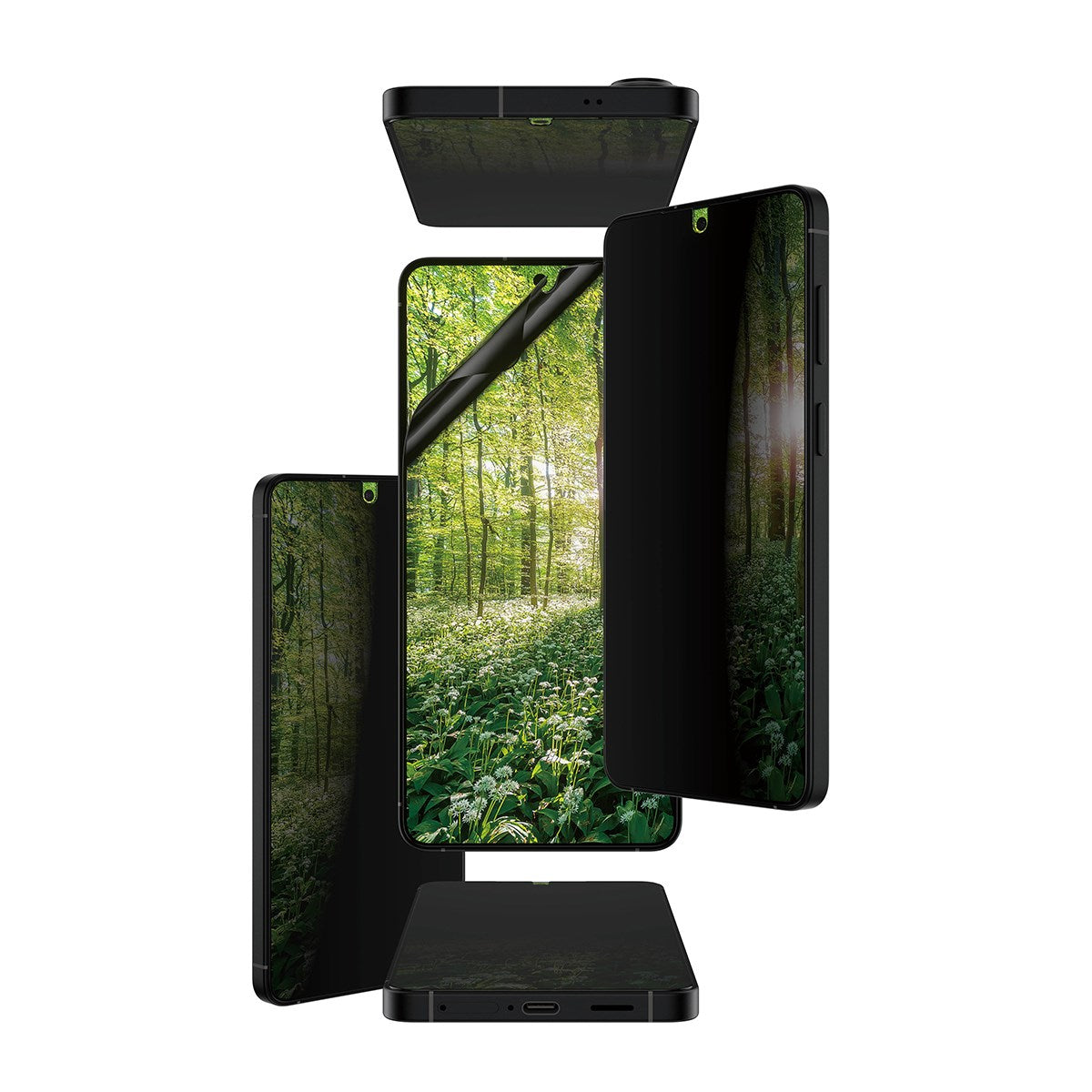 PanzerGlass® ECO MATRIX 4-Way Privacy Skærmbeskyttelse Samsung Galaxy S26+ | Ultra-Wide Fit